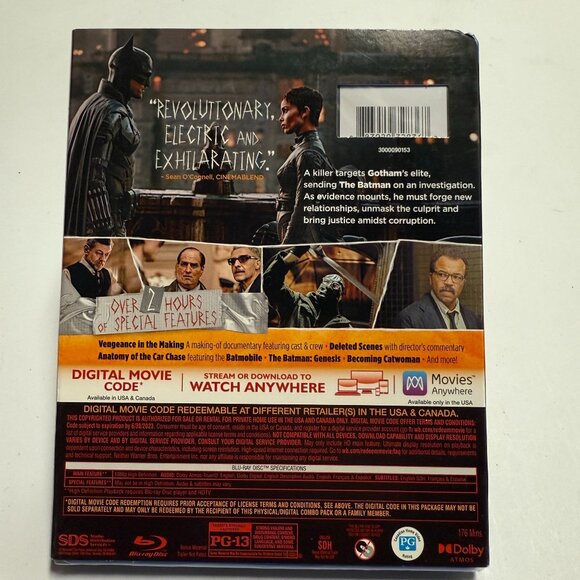 The Batman (Blu-ray + DVD + Digital) - Picture 2 of 8